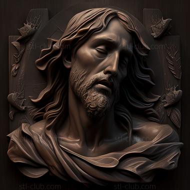 3D model st jesus (STL)